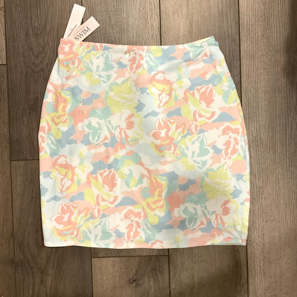 Stretchy Victoria’s Secret Barbiecore Vibes Cover-Up Skirt